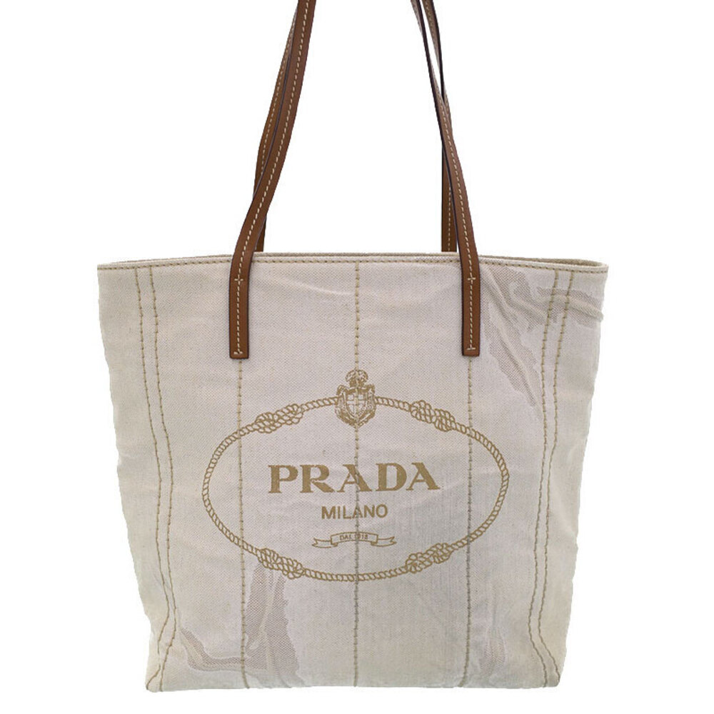 Prada Leather Blend Bag Tote - Picture 2 of 9